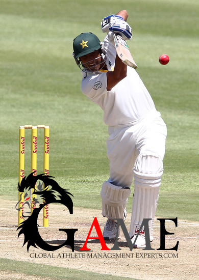 Younis+Khan+South+Africa+v+Pakistan+Second+Test+Fifty+Century+2013